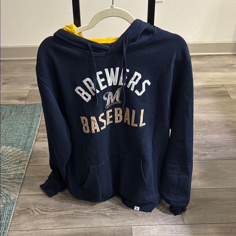 Fanatics Blue Brewers Baseball Sweatshirt